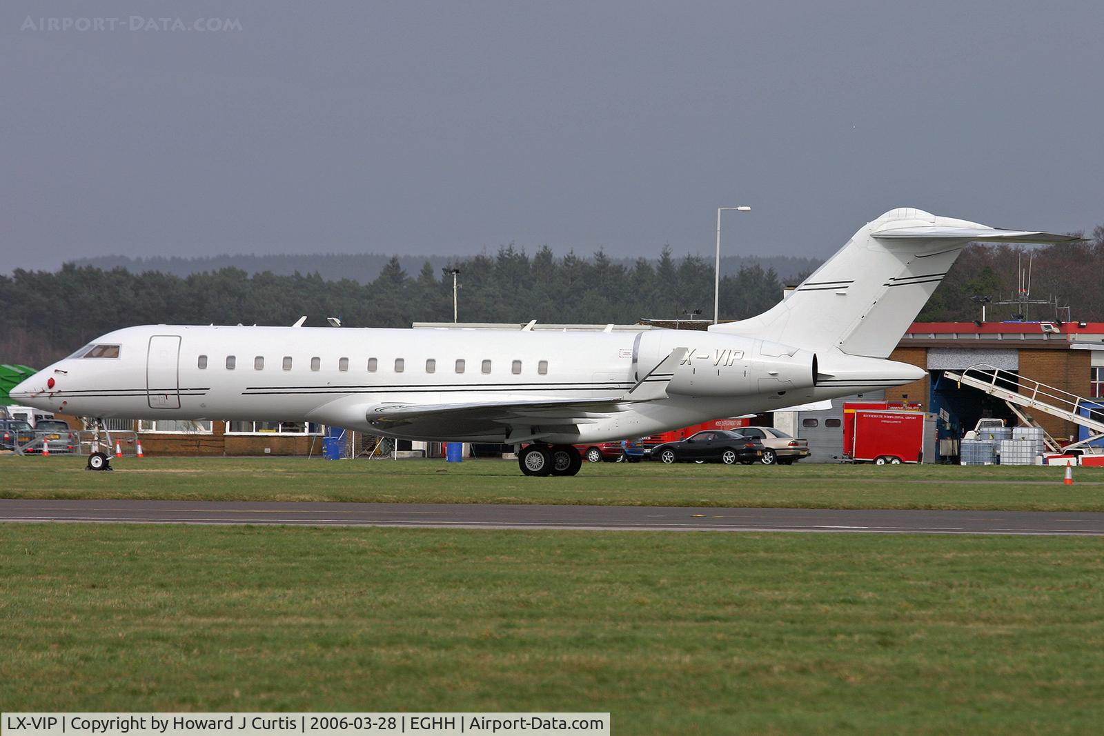 LX-VIP, 2000 Bombardier BD-700-1A10 Global Express C/N 9076, Global Jet Concept