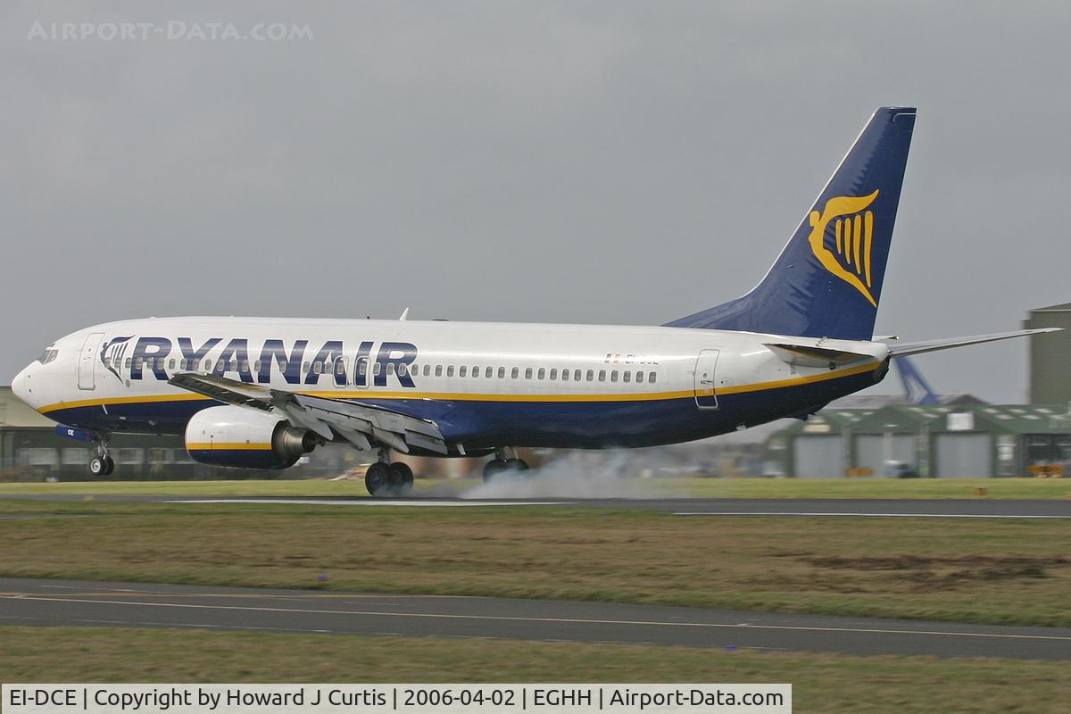 EI-DCE, 2004 Boeing 737-8AS C/N 33563, Ryanair, pre winglets.