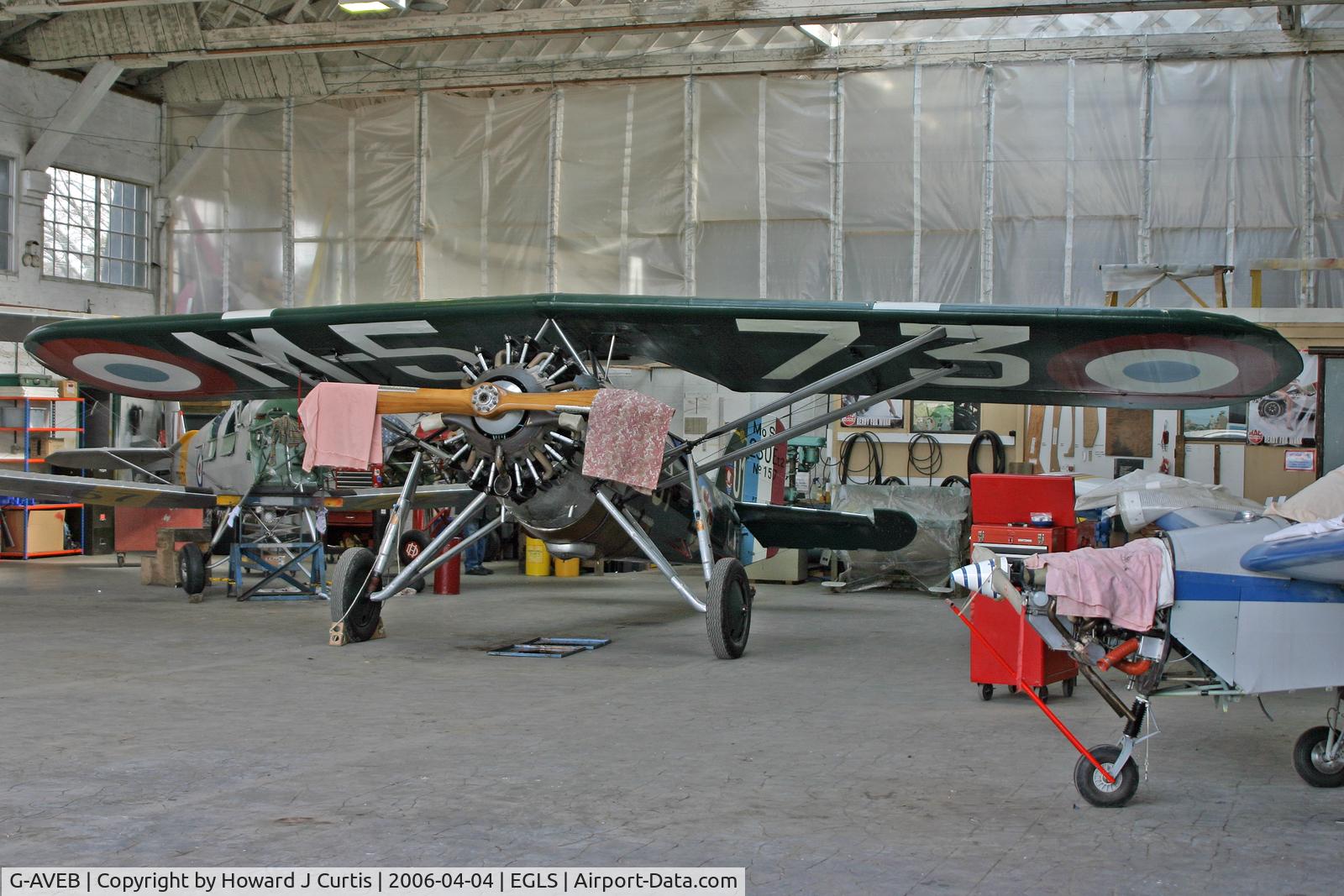 G-AVEB, 1949 Morane-Saulnier MS-230 C/N 1076, Privately owned. French military markings.
