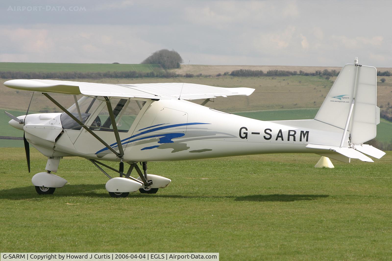 G-SARM, 2005 Comco Ikarus C42 FB100 C/N 0504-6674, Privately owned.