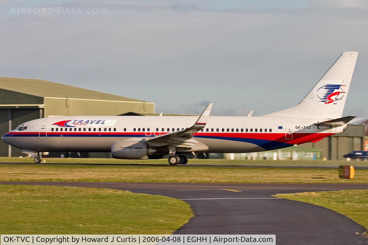 OK-TVC, 2001 Boeing 737-86Q C/N 30278, Travel Service
