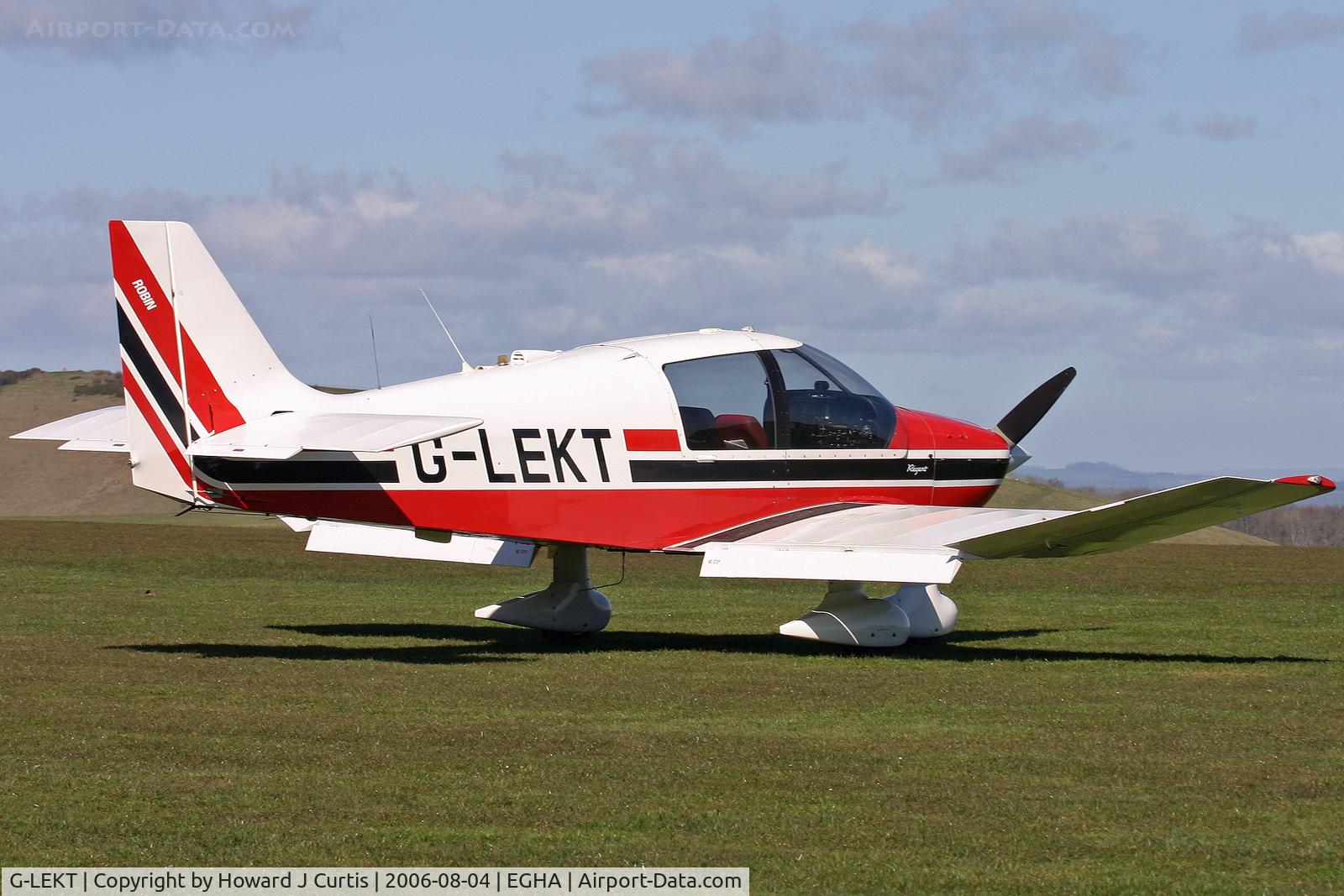 G-LEKT, 1976 Robin DR-400-180 Regent Regent C/N 1181, Privately owned.