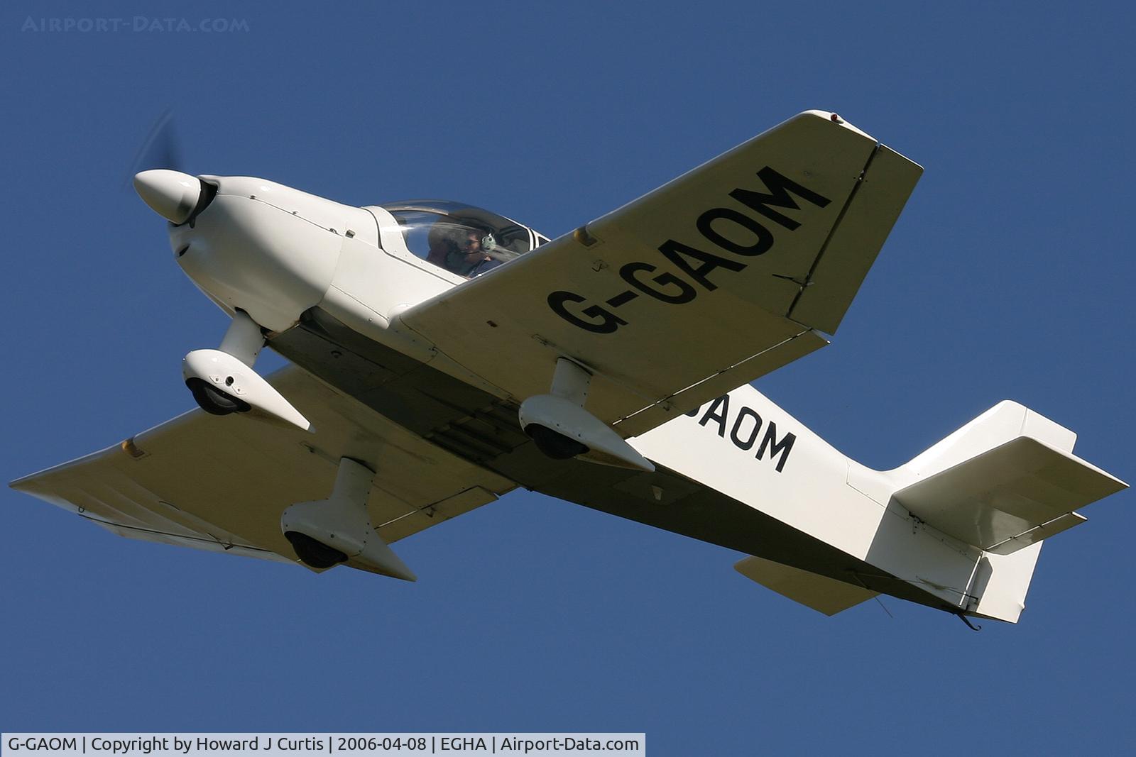 G-GAOM, 1977 Robin DR-400-108 Dauphin 2+2 C/N 1220, Privately owned.