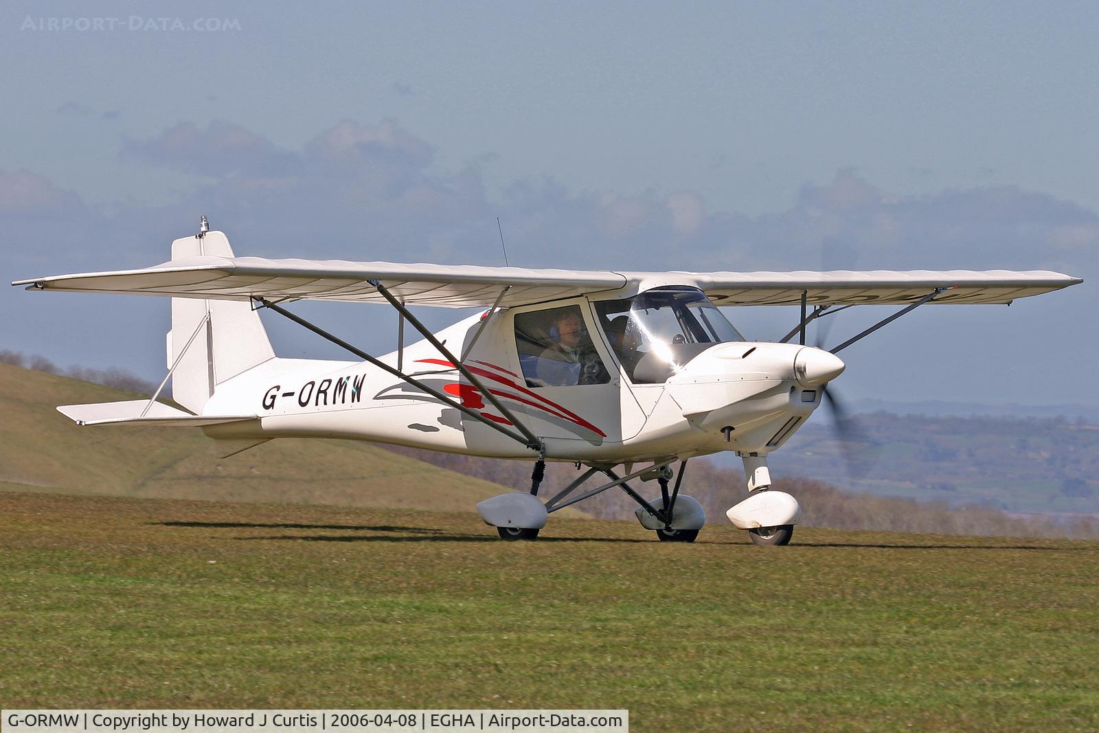 G-ORMW, 2005 Comco Ikarus C42 FB100 C/N 0501-6653, Privately owned.