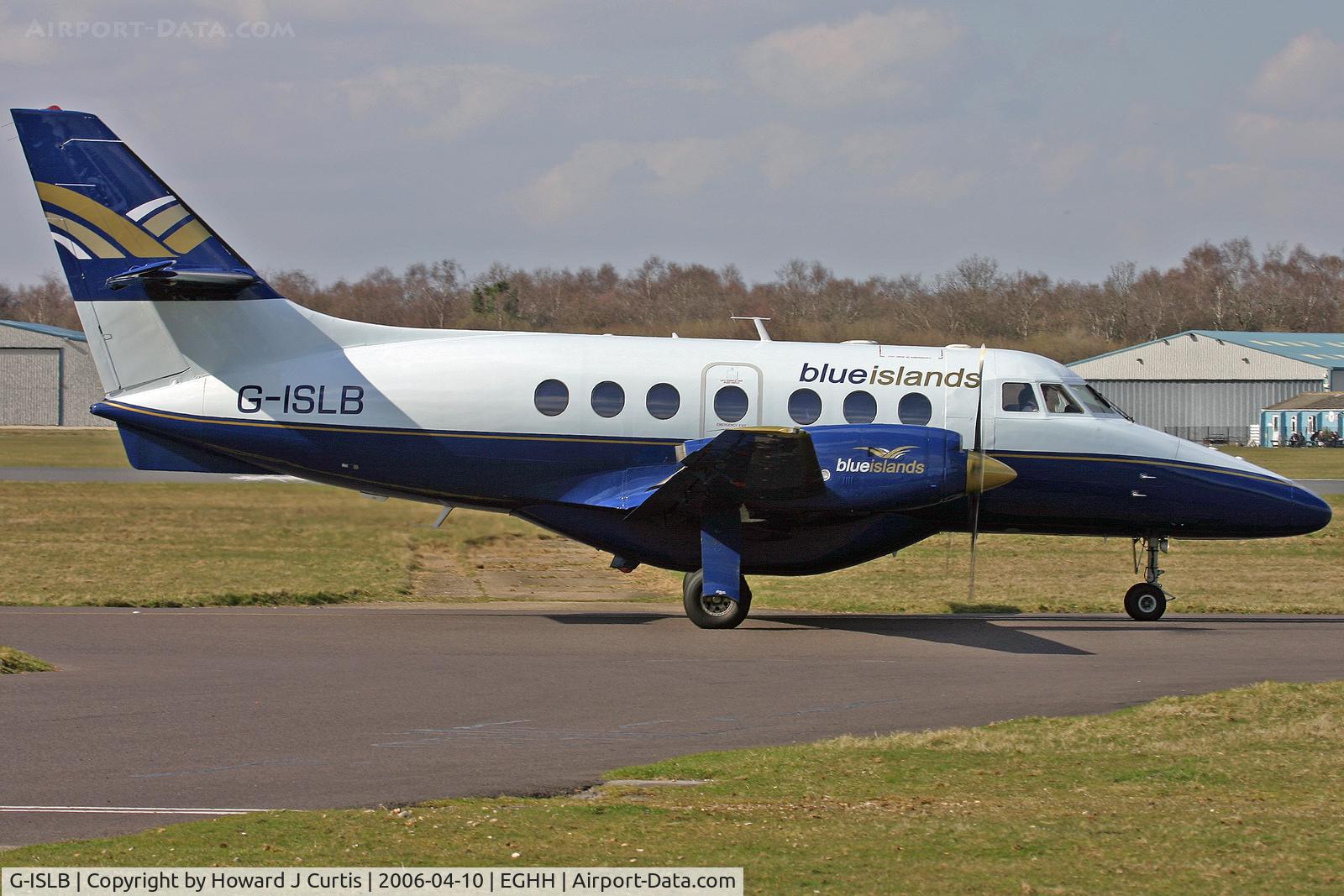 G-ISLB, 1990 British Aerospace BAe-3202 Jetstream 32 C/N 871, Blue Islands
