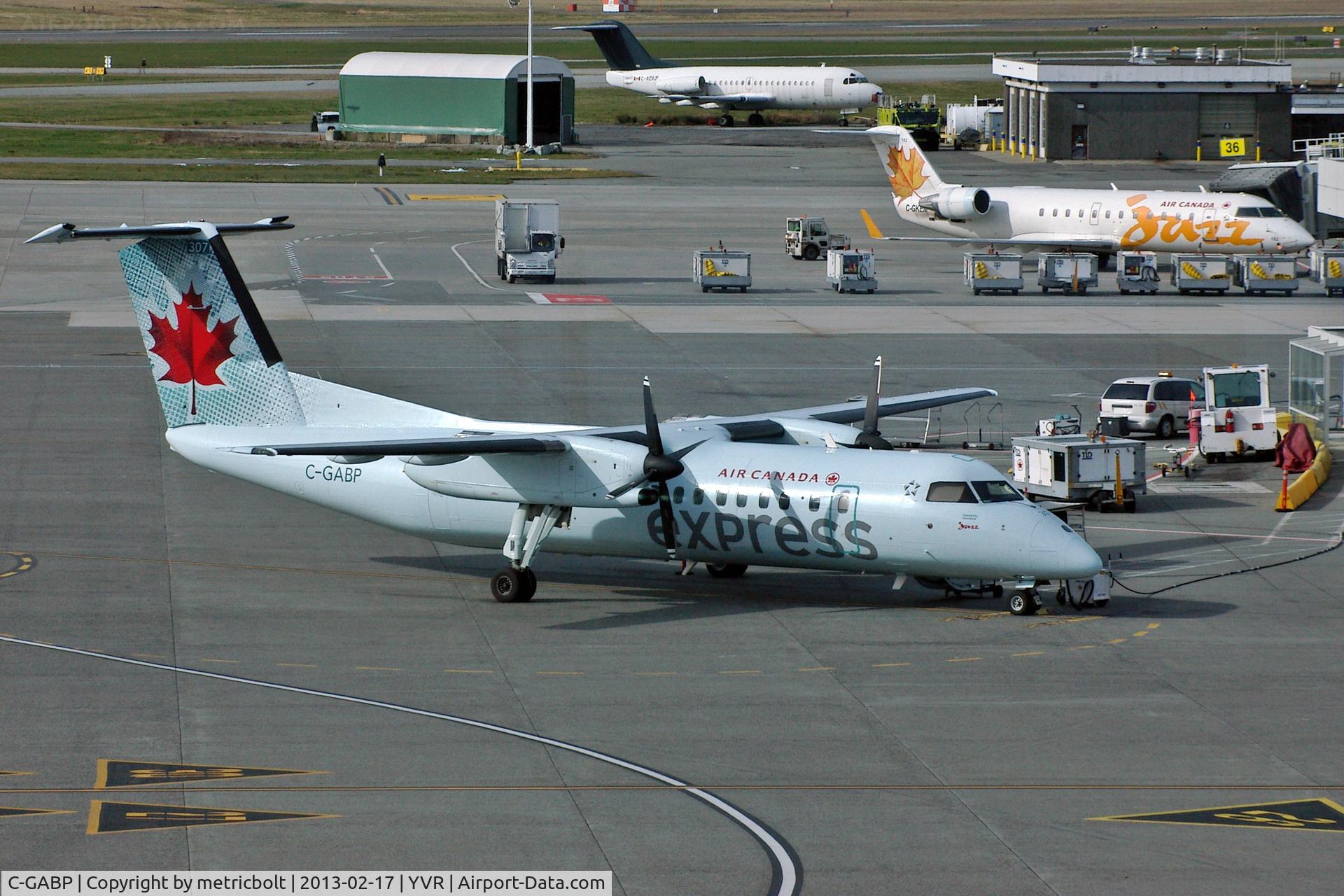 C-GABP, 1991 De Havilland Canada DHC-8-311 Dash 8 C/N 257, In its latest livery.