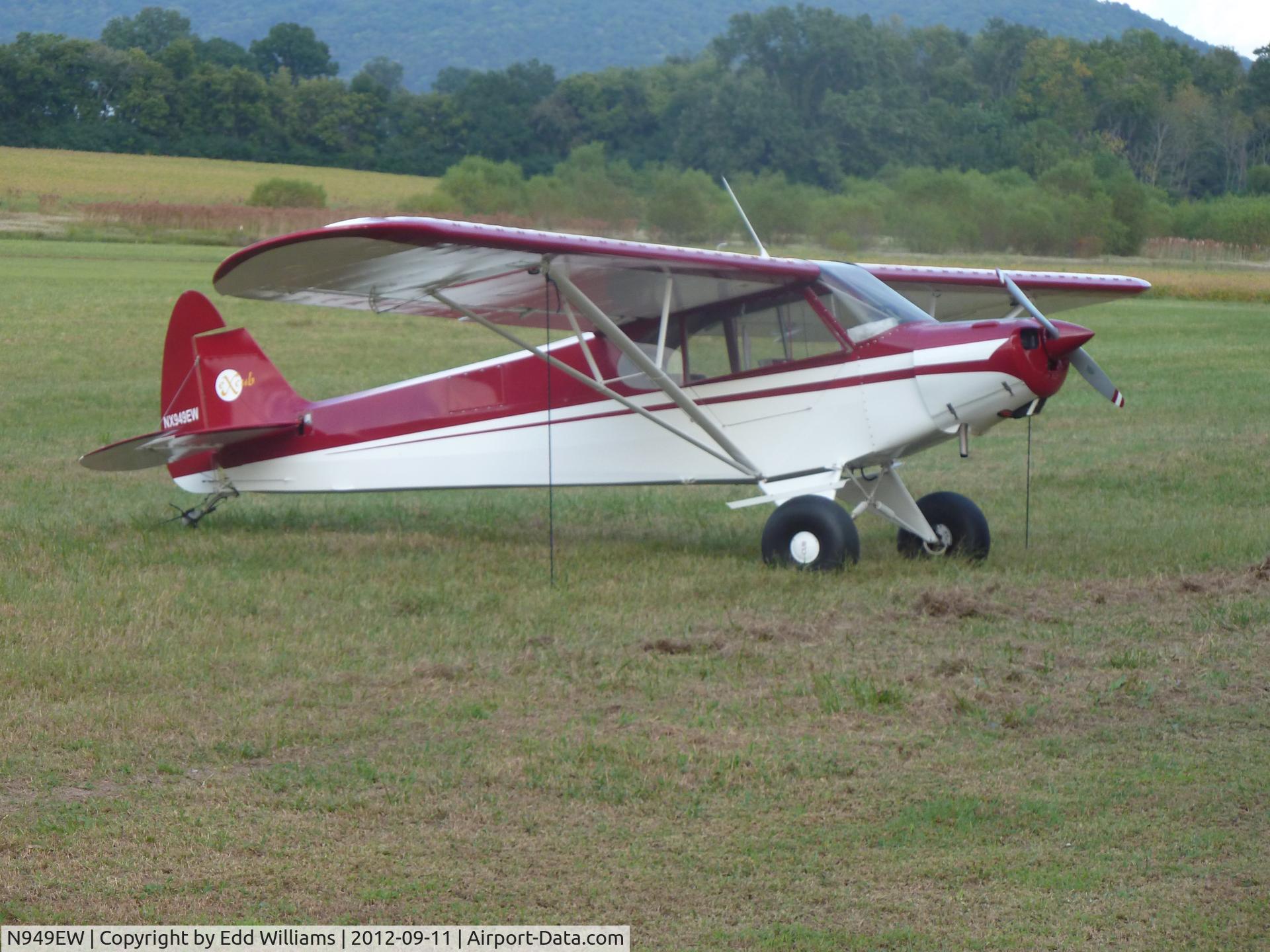 N949EW, Piper PA-11 Replica Cub Special C/N 001, PA 11 replica with many PA 18 type modifications powered by O200 with 9.5 pistons and electronic ignition.