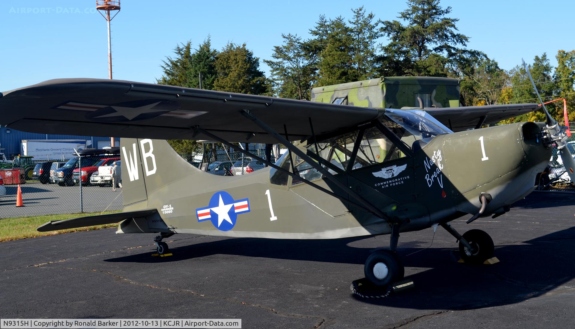 N9315H, 1949 Stinson L-5 Sentinel C/N 4215060, Culpeper Air Fest 2012
