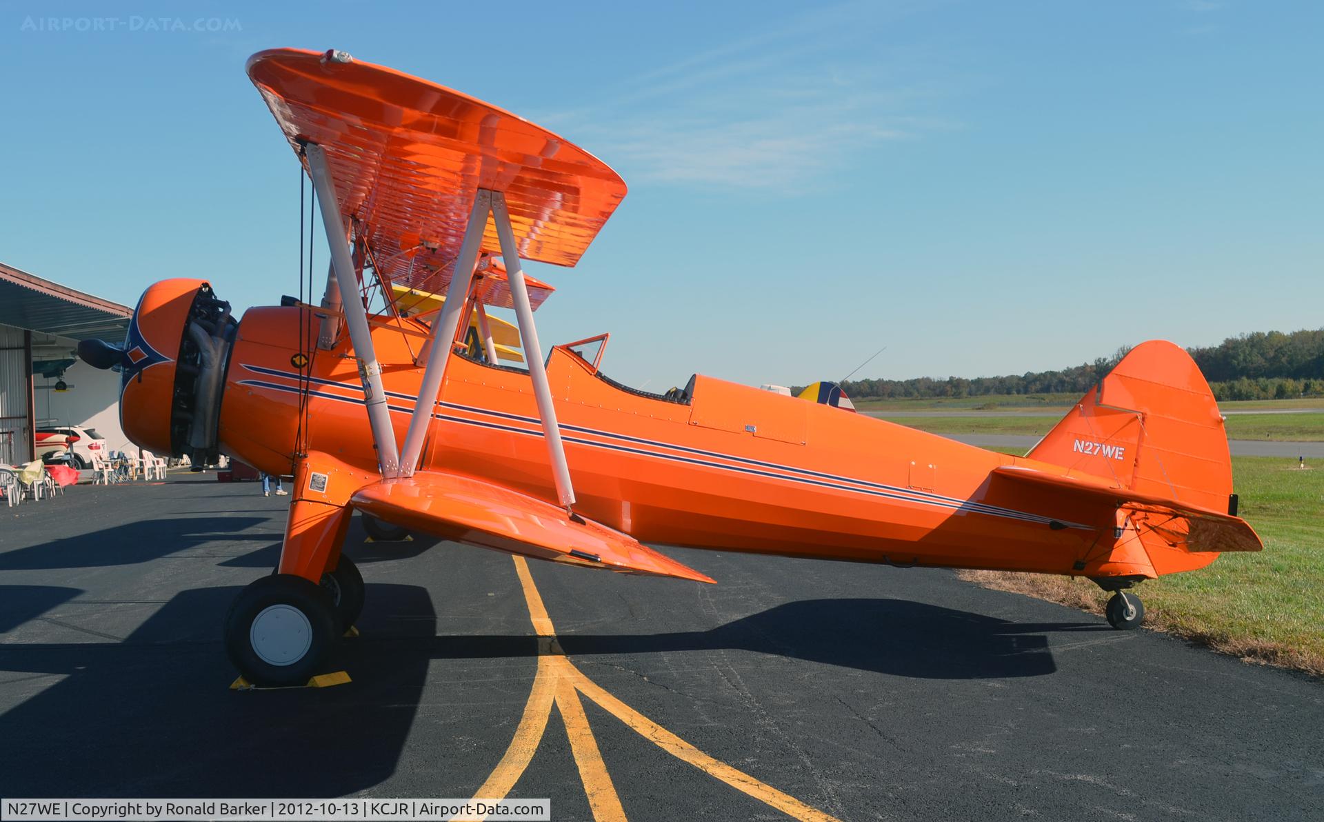 N27WE, 1943 Boeing B75N1 C/N 75-6651, Culpeper Air Fest 2012