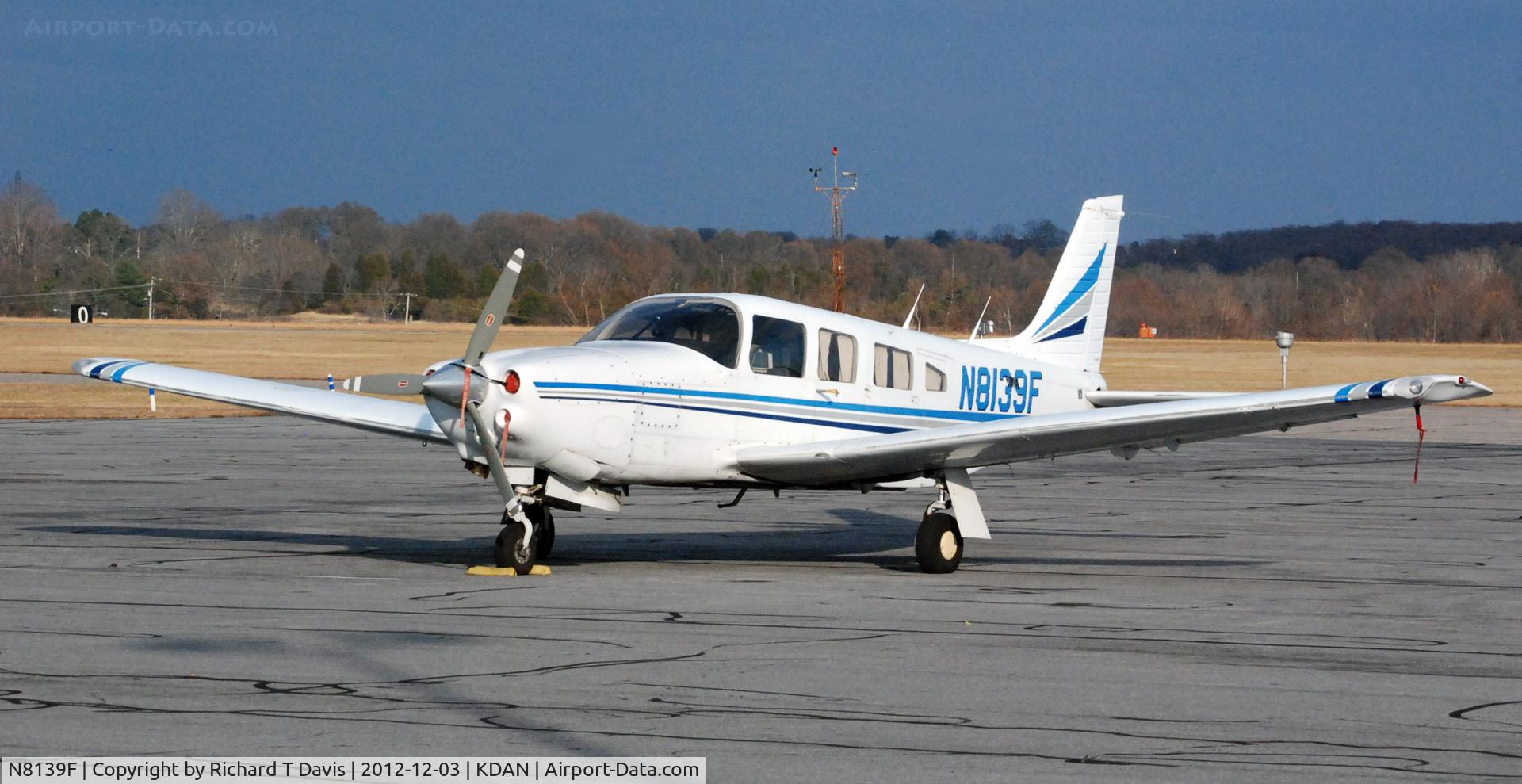 N8139F, 1979 Piper PA-32R-301 C/N 32R-8013043, 1979 Piper PA-32R-301 in Danville Va.