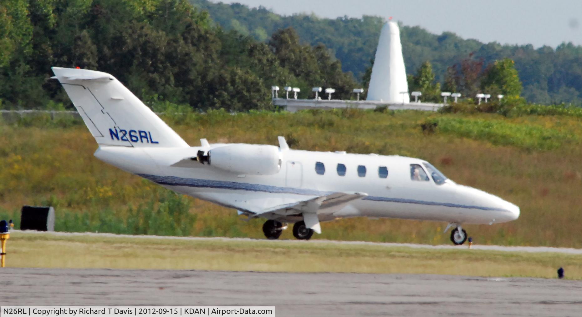 N26RL, 1997 Cessna 525 CitationJet CJ1 C/N 525-0207, 1997 Cessna 525 in Danville Va.