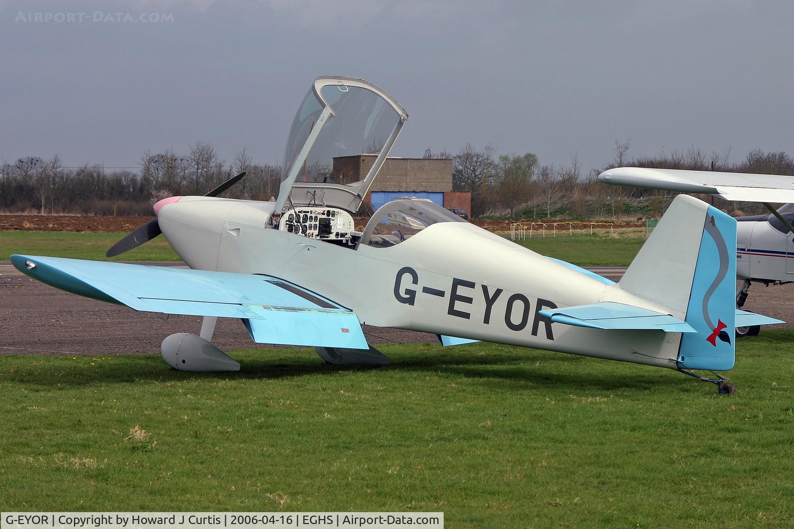 G-EYOR, 2001 Vans RV-6 C/N PFA 181A-13259, Privately owned, at the PFA fly-in here.