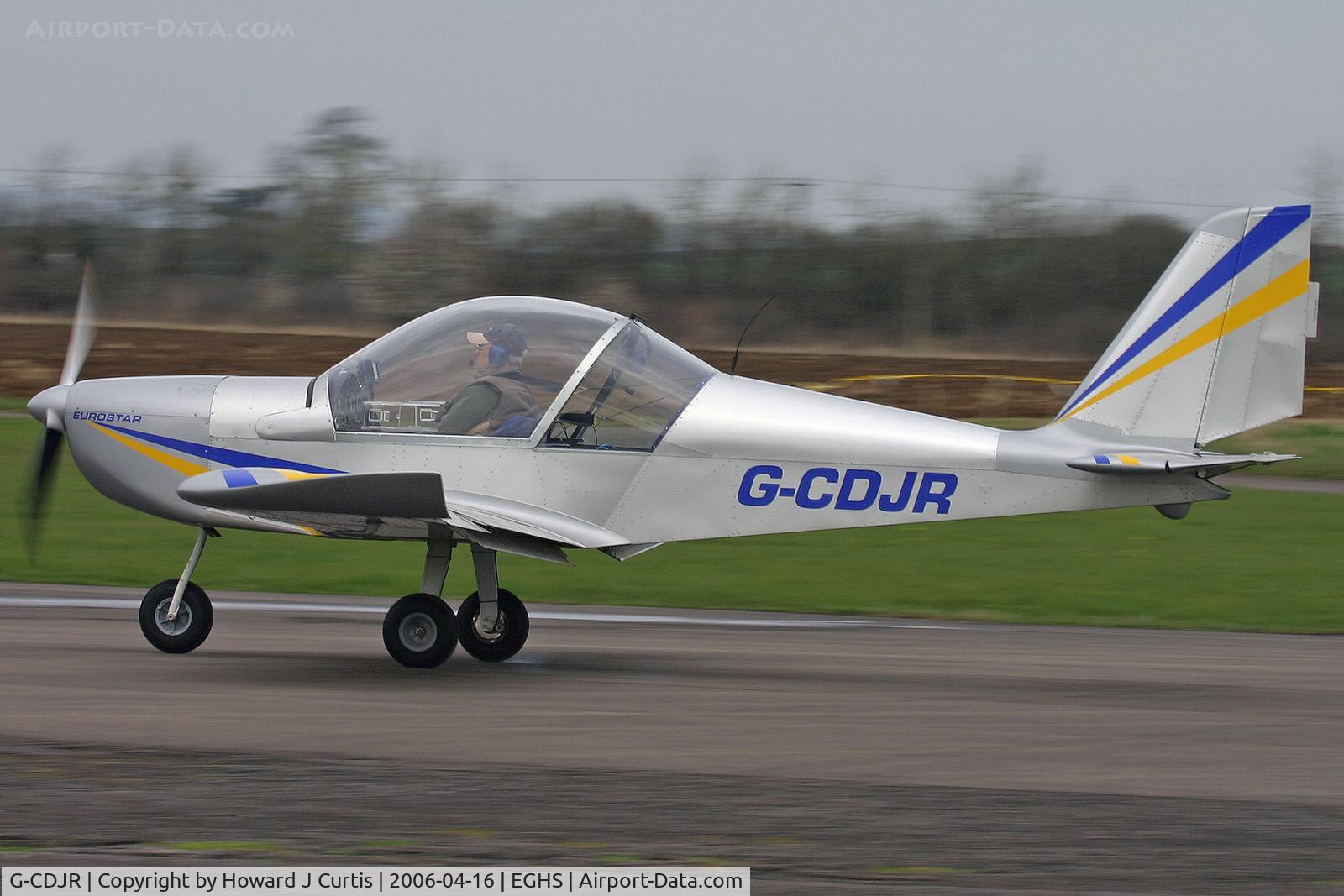 G-CDJR, 2005 Cosmik EV-97 Eurostar C/N 2318, Privately owned, at the PFA fly-in here.