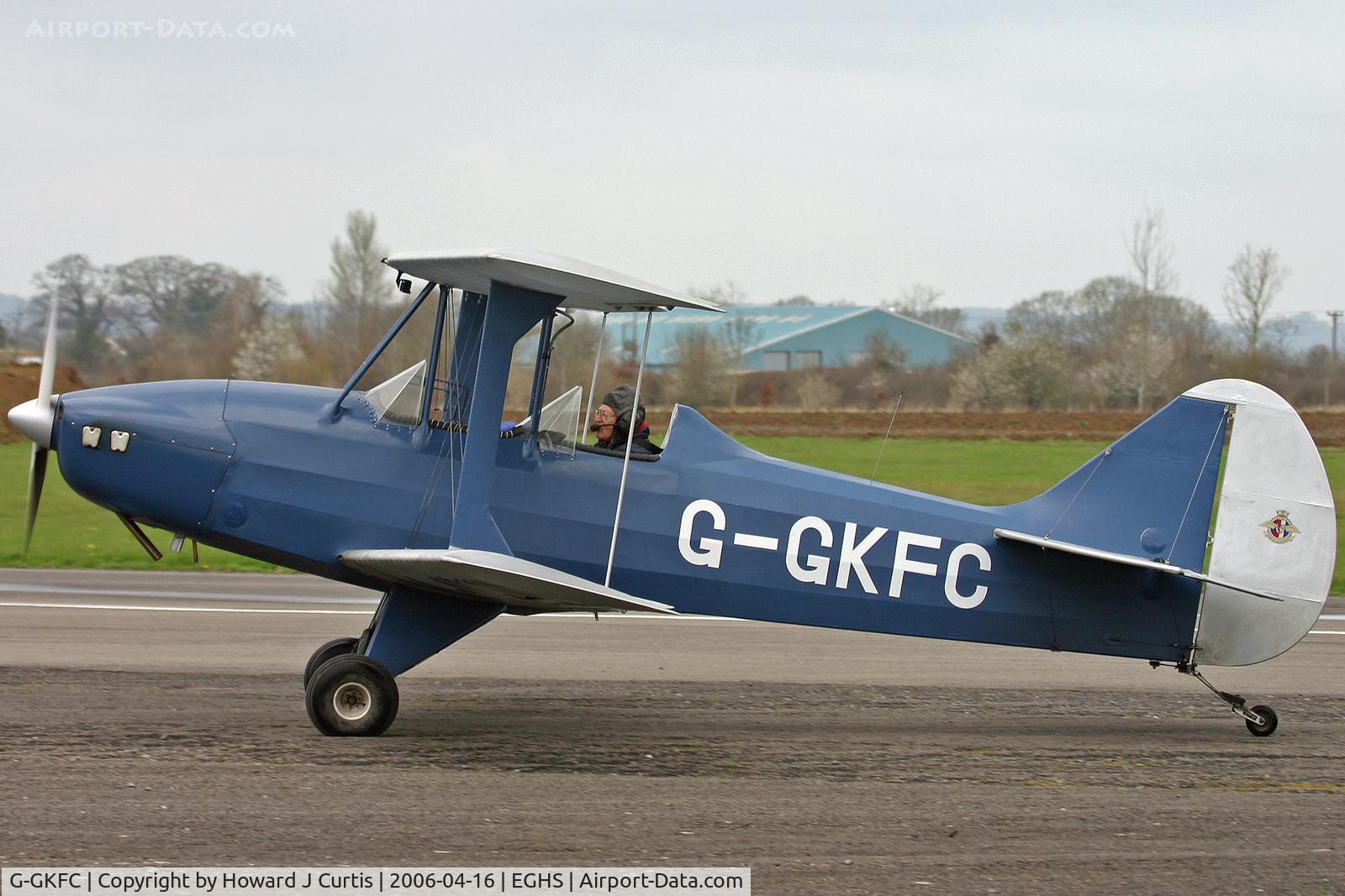 G-GKFC, 1999 Tiger Cub Developments RL5A Sherwood Ranger LW C/N PFA 237-12947, Privately owned, at the PFA fly-in here.
