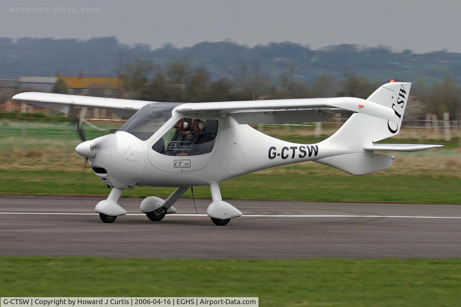 G-CTSW, 2006 Flight Design CTSW C/N 05-11-15, Privately owned, at the PFA fly-in here.