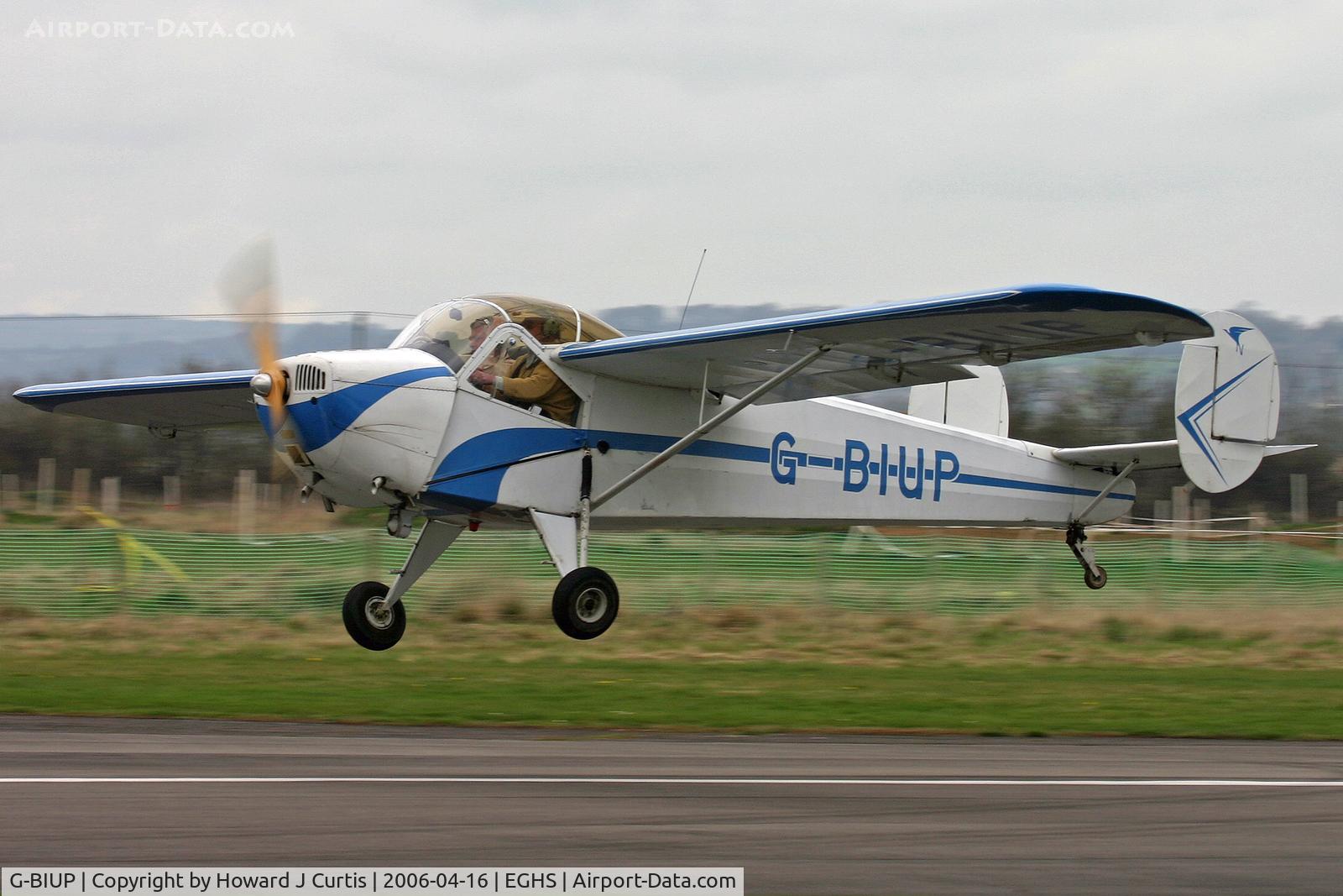 G-BIUP, 1950 Nord NC-854S C/N 54, Privately owned, at the PFA fly-in here.