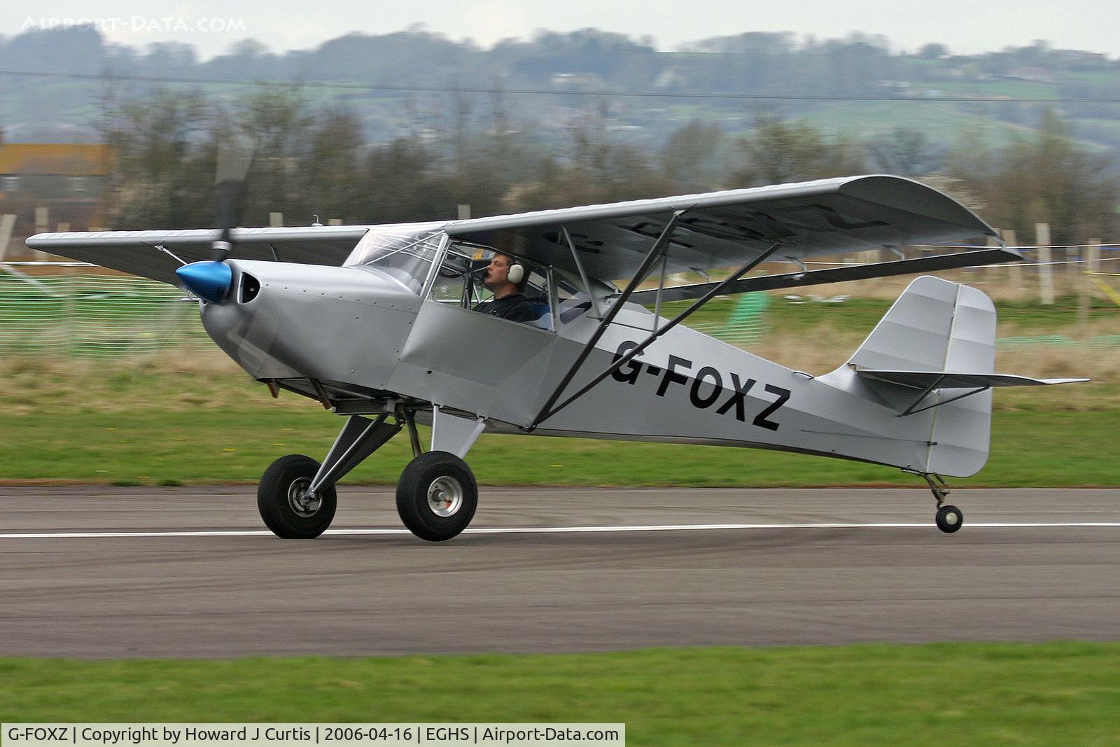 G-FOXZ, 2004 Denney Kitfox C/N PFA 172-11834, Privately owned, at the PFA fly-in here.