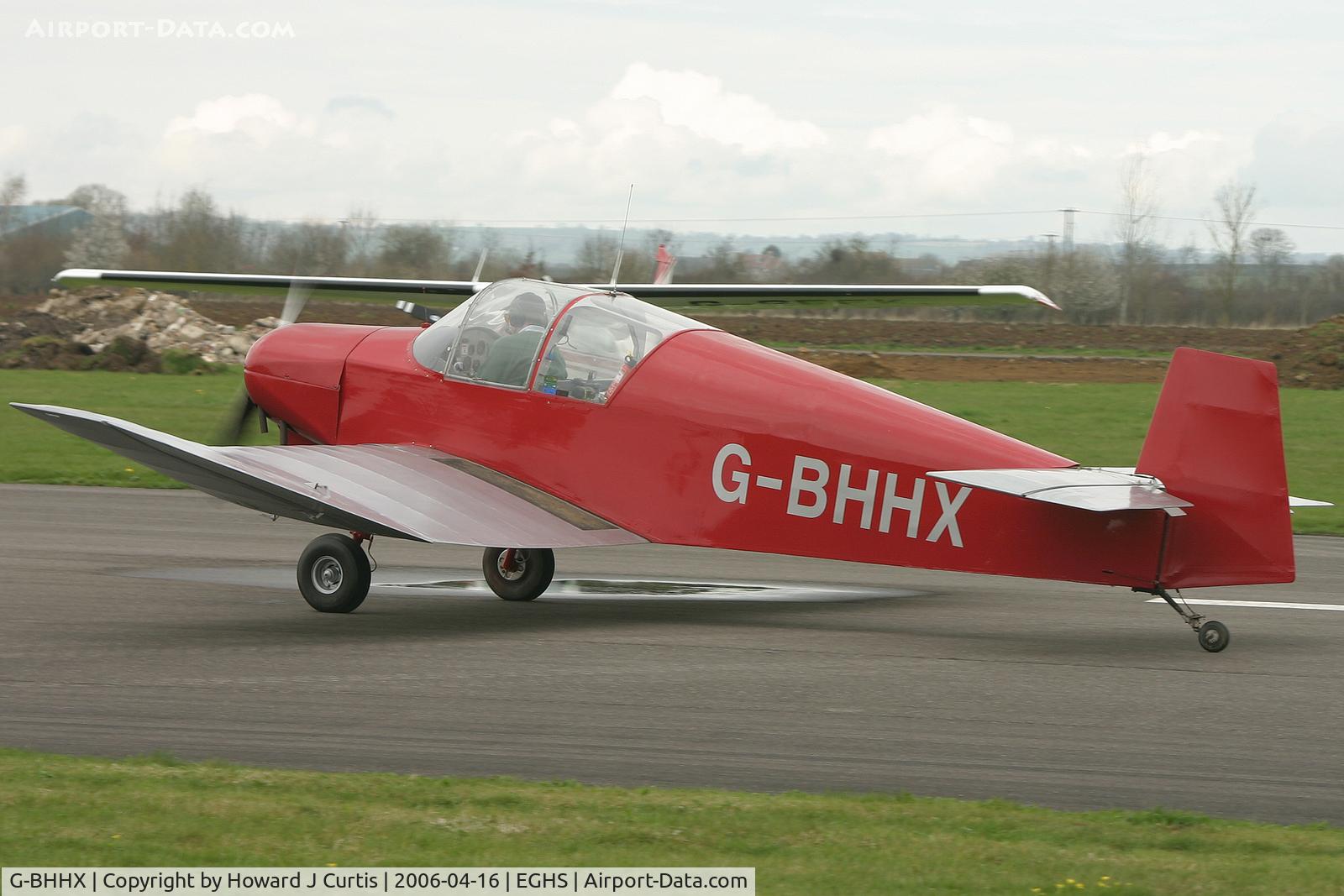 G-BHHX, 1954 Jodel (Valladeau) D-112 C/N 223, Privately owned, at the PFA fly-in here.