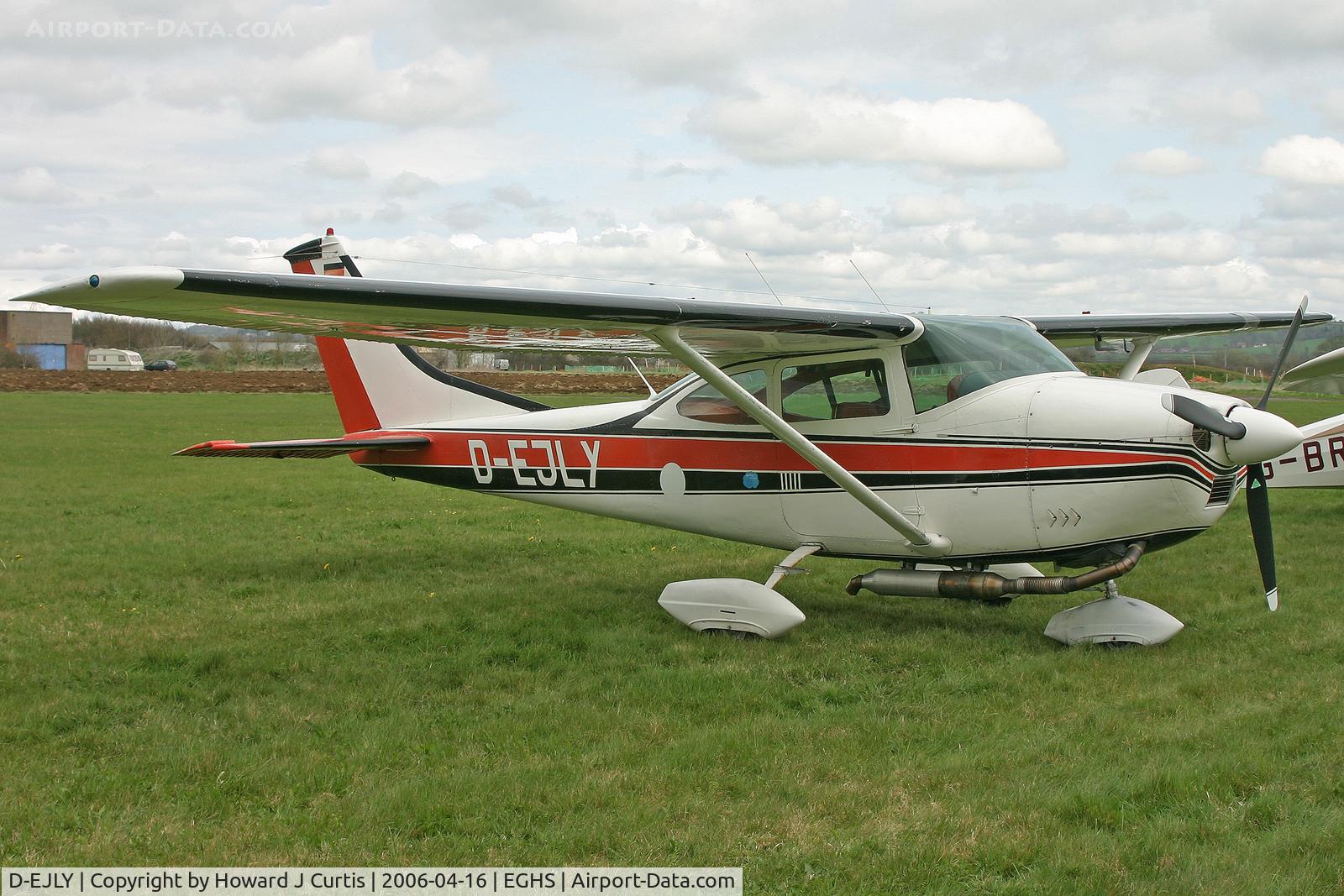 D-EJLY, Cessna 182K Skylane C/N 182-57879, Privately owned, at the PFA fly-in here.