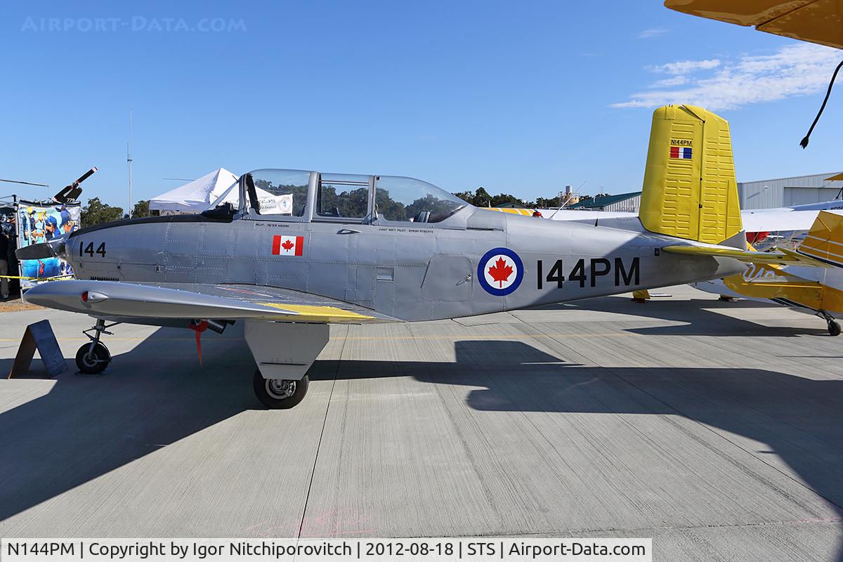 N144PM, 1957 Beech T-34B C/N 144097, Santa Rosa 2012 Air Show