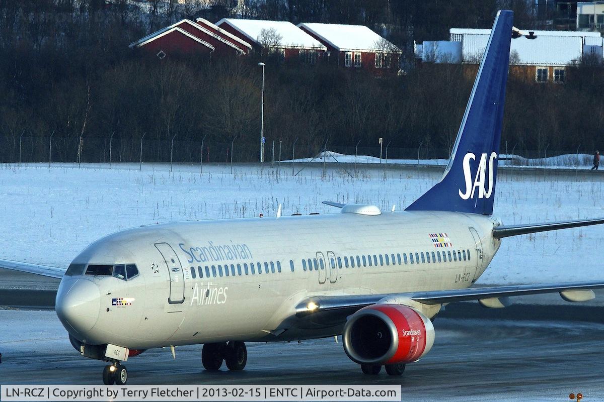 LN-RCZ, 2001 Boeing 737-883 C/N 30197, SAS  B737 at Tromso