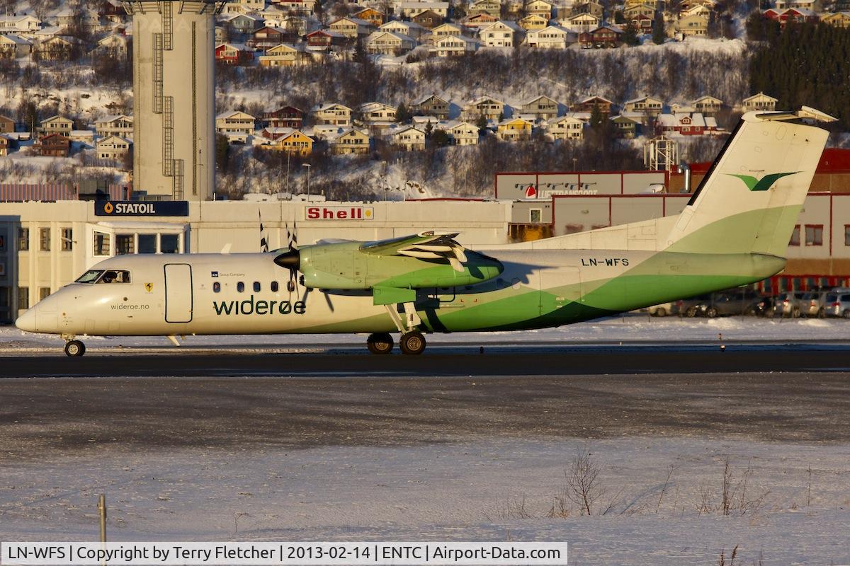LN-WFS, De Havilland Canada DHC-8-311Q Dash 8 C/N 535, Wideroe De Havilland Canada DHC-8-311Q, c/n: 535 at Tromso