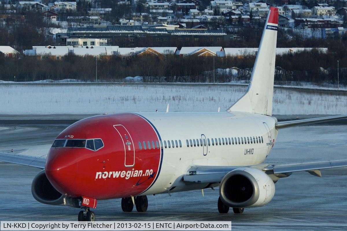 LN-KKD, 1999 Boeing 737-33V C/N 29339, 1999 Boeing 737-33V, c/n: 29339 at Tromso