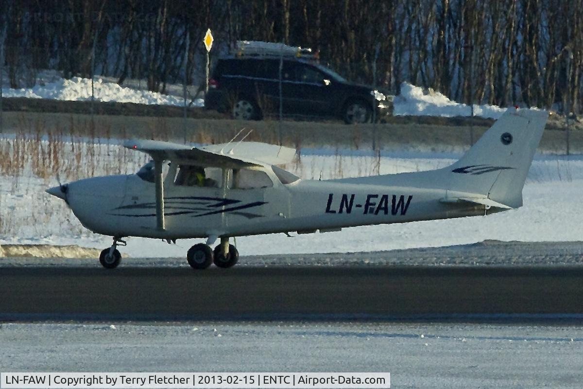 LN-FAW, Cessna F172N C/N 1703, Cessna F172N, c/n: 1703 at Tromso