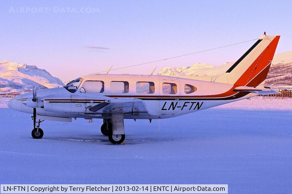 LN-FTN, 1970 Piper PA-31-310 Navajo C/N 31-632, Piper PA-31-310 Navajo, c/n: 31-632 of Fly Taxi Nord at Tromso