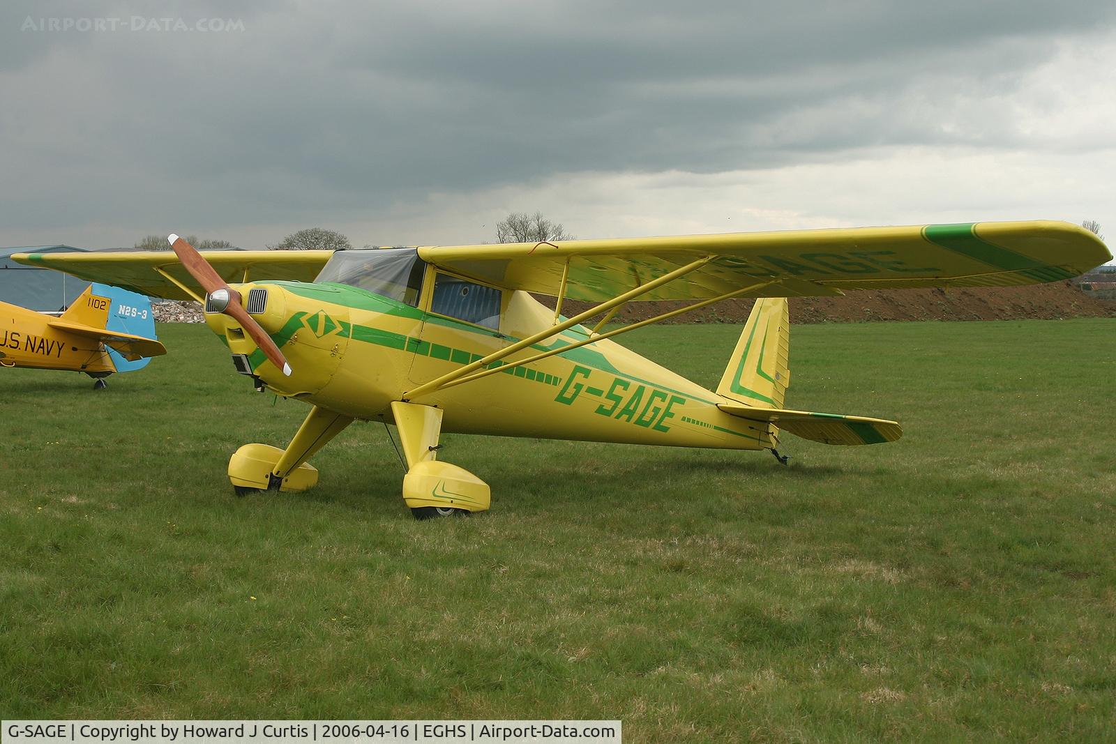 G-SAGE, 1946 Luscombe 8A C/N 2581, Privately owned, at the PFA fly-in here.