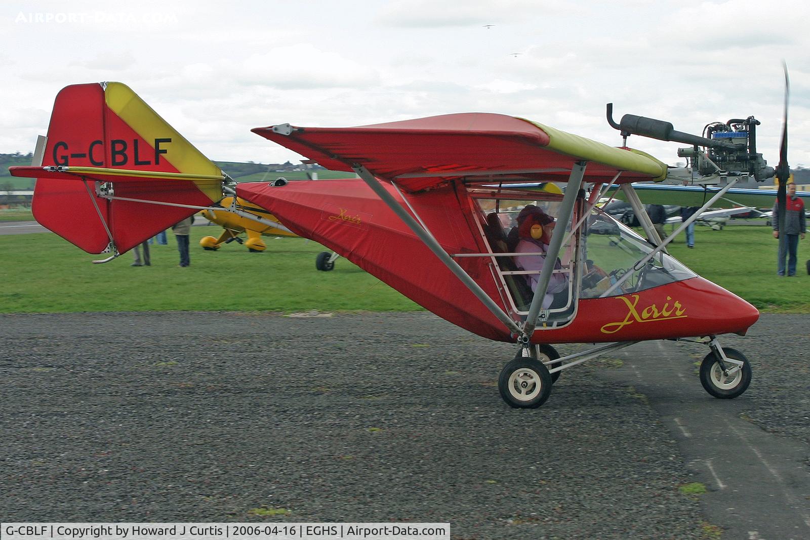 G-CBLF, 2002 Raj Hamsa X-Air 582(11) C/N BMAA/HB/194, Privately owned, at the PFA fly-in here.