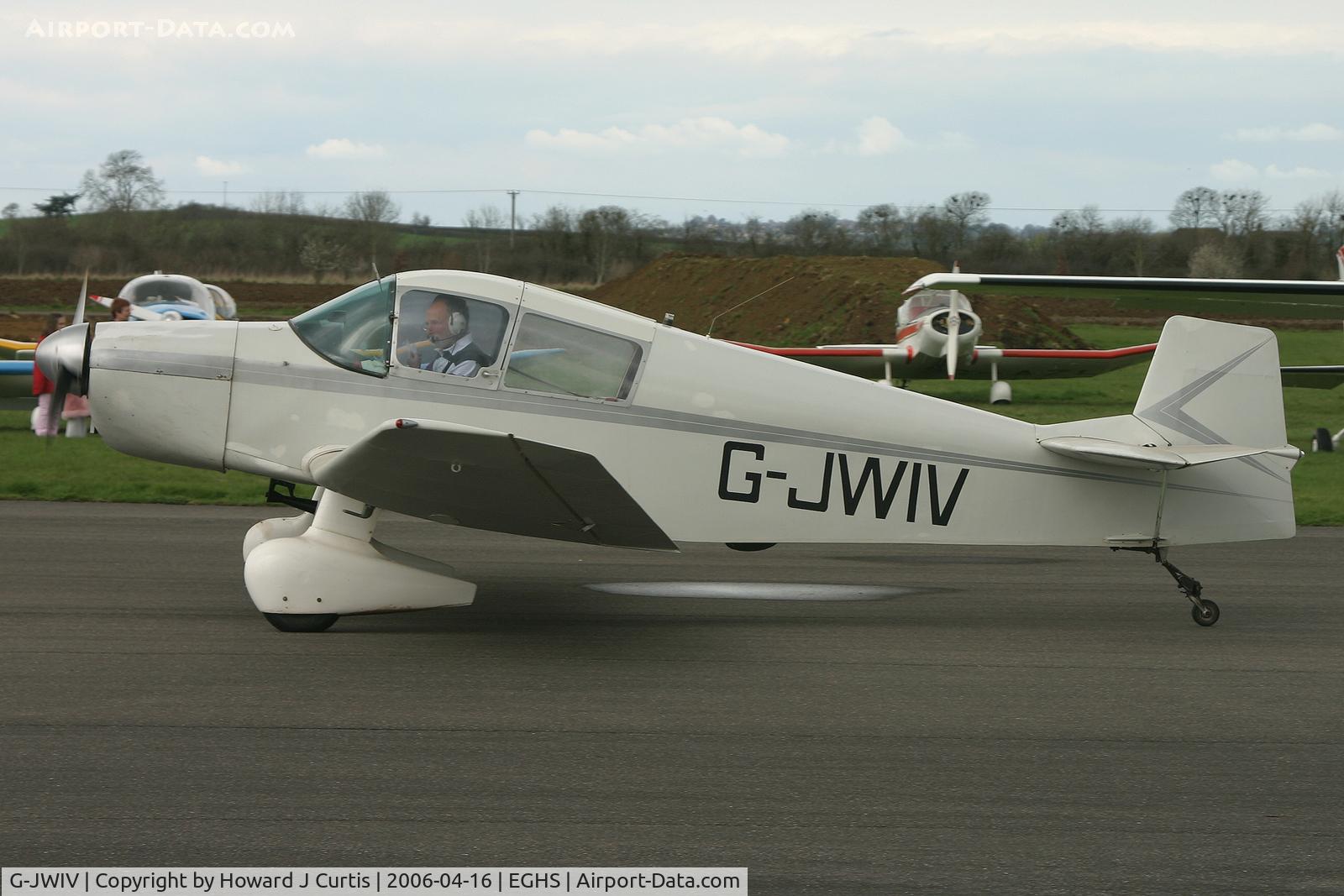 G-JWIV, 1963 CEA Jodel DR-1051 C/N 431, Privately owned, at the PFA fly-in here.