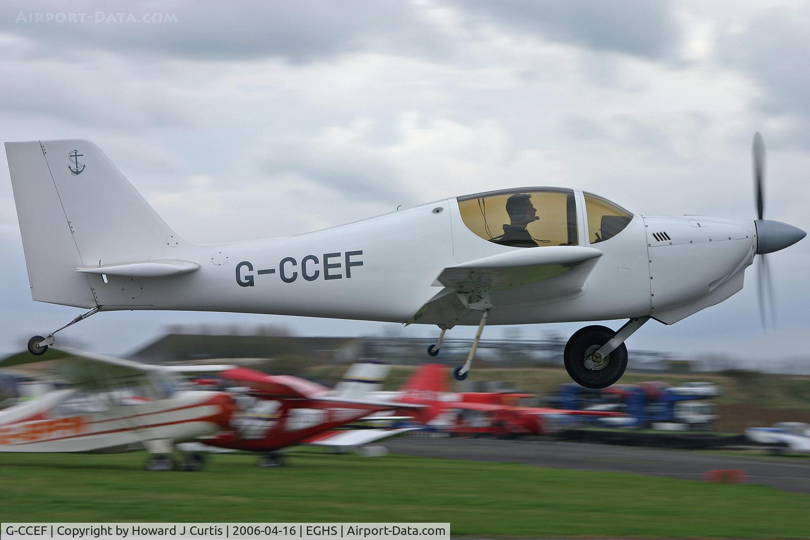 G-CCEF, 2004 Europa Monowheel C/N PFA 247-13038, Privately owned, at the PFA fly-in here.