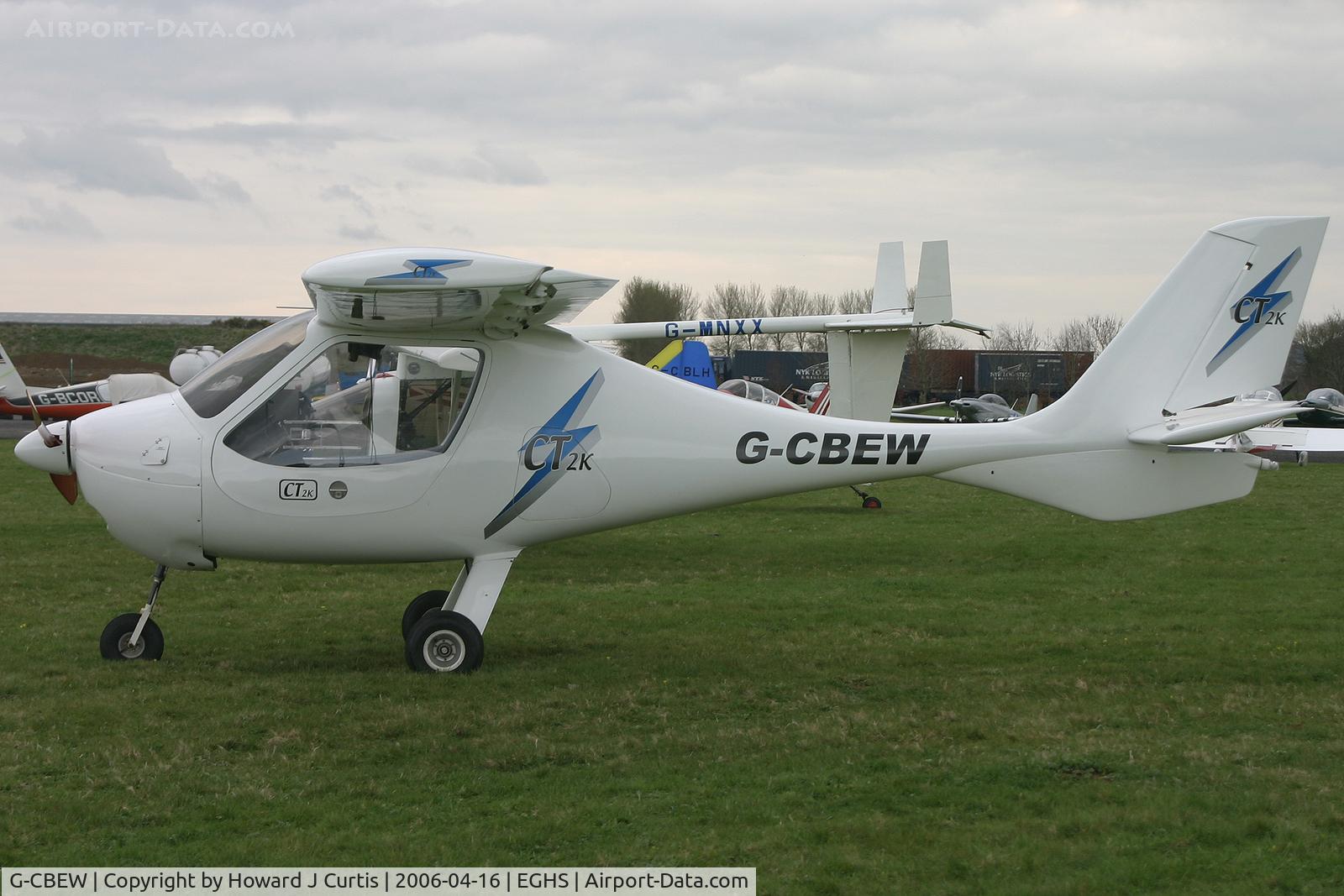 G-CBEW, 2001 Flight Design CT2K C/N 01.08.02.23, Privately owned, at the PFA fly-in here.