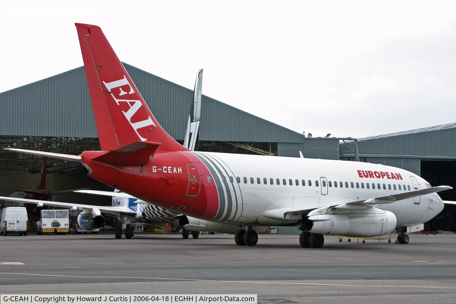 G-CEAH, 1975 Boeing 737-229 C/N 21135, European Aviation