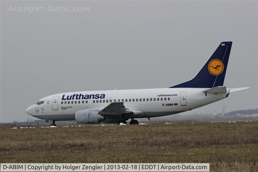 D-ABIM, 1991 Boeing 737-530 C/N 24937, Coming from FRA going along echo7....