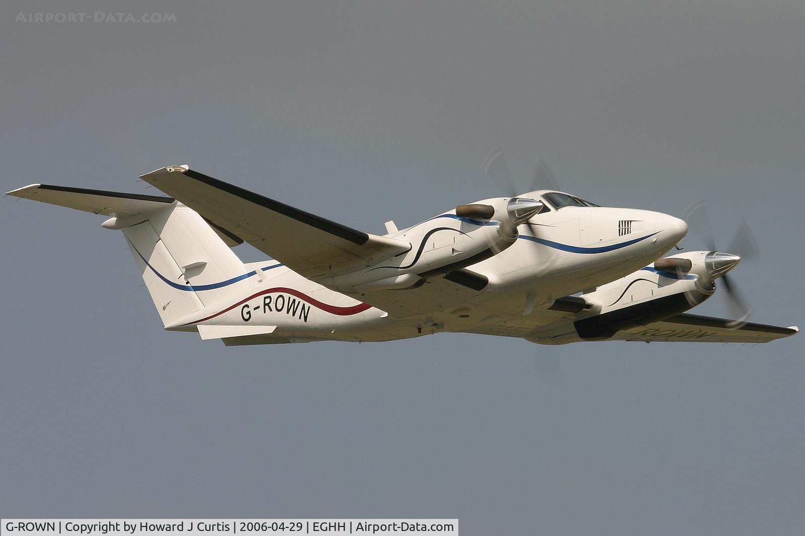 G-ROWN, 1980 Beech 200 Super King Air C/N BB-684, Privately owned.