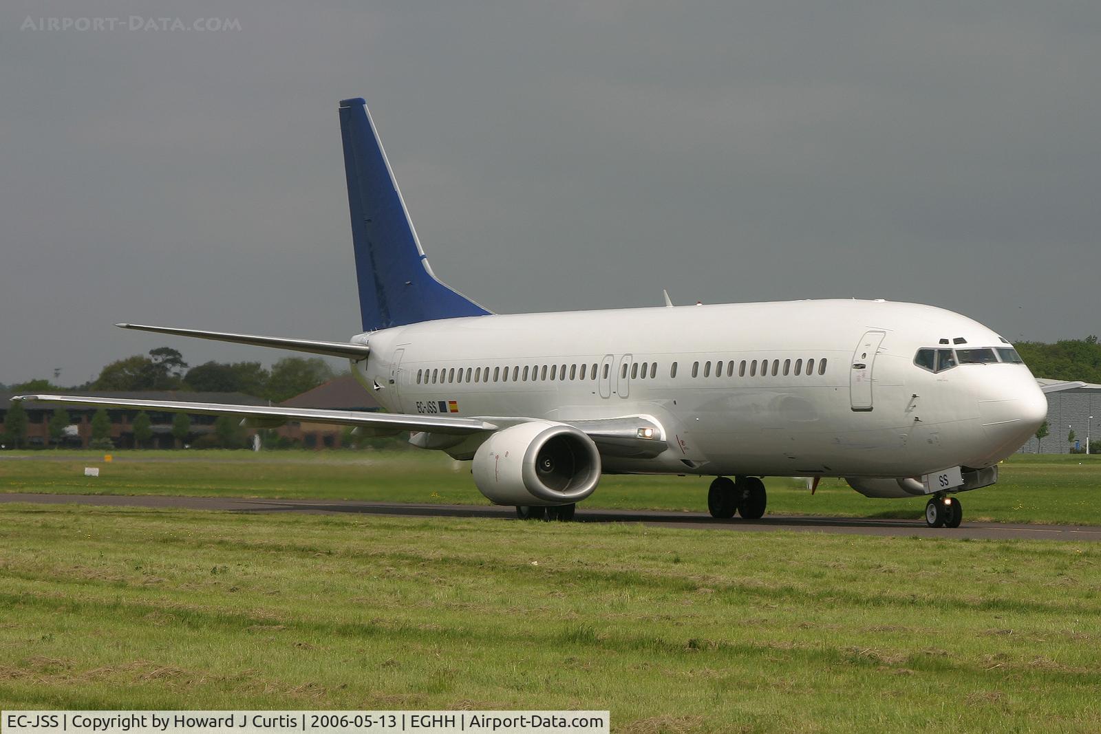 EC-JSS, 1989 Boeing 737-4K5 C/N 24128, Futura International Airways