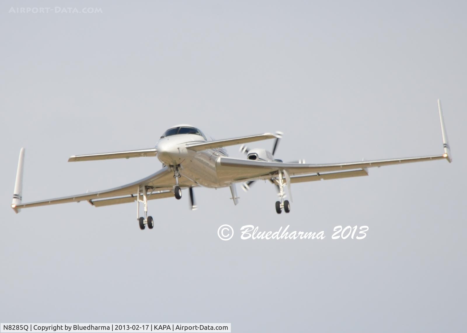 N8285Q, 1994 Beech 2000A Starship 1 Starship 1 C/N NC-50, On final to 17L