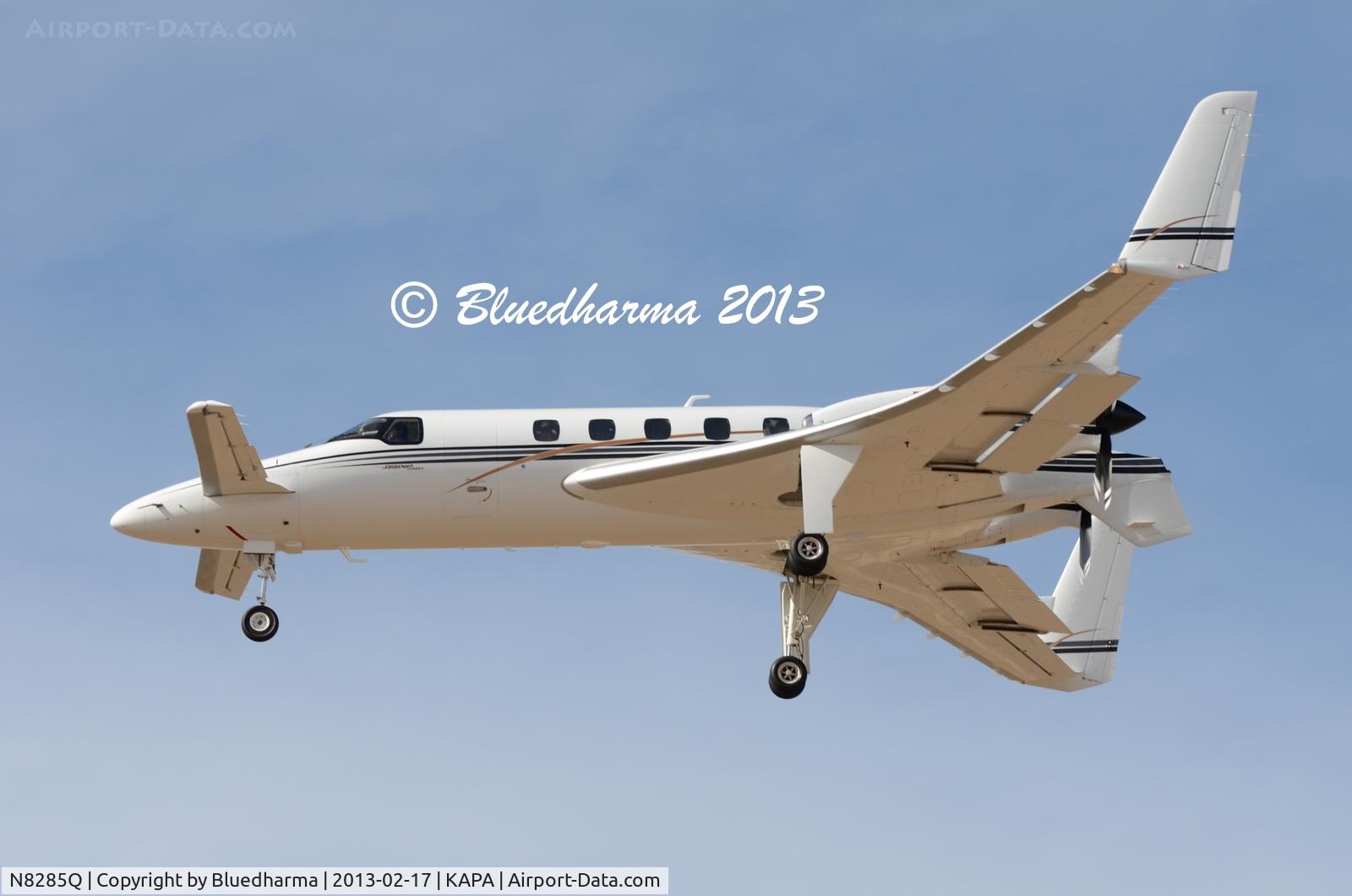N8285Q, 1994 Beech 2000A Starship 1 Starship 1 C/N NC-50, On final to 17L
