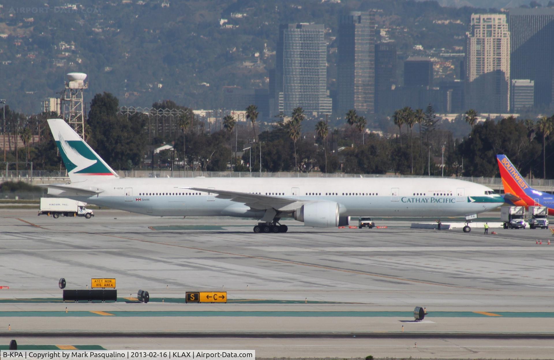 B-KPA, 2007 Boeing 777-367/ER C/N 36154, Boeing 777-300ER