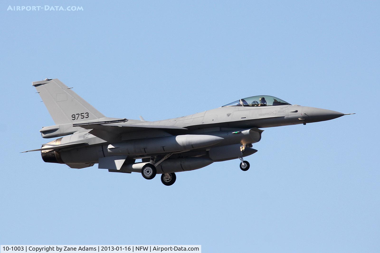10-1003, 2010 Lockheed Martin F-16C Fighting Falcon C/N JJ-03, Egyptian Air Force F-16C on a pre-delivery test flight at NASNRB Fort Worth