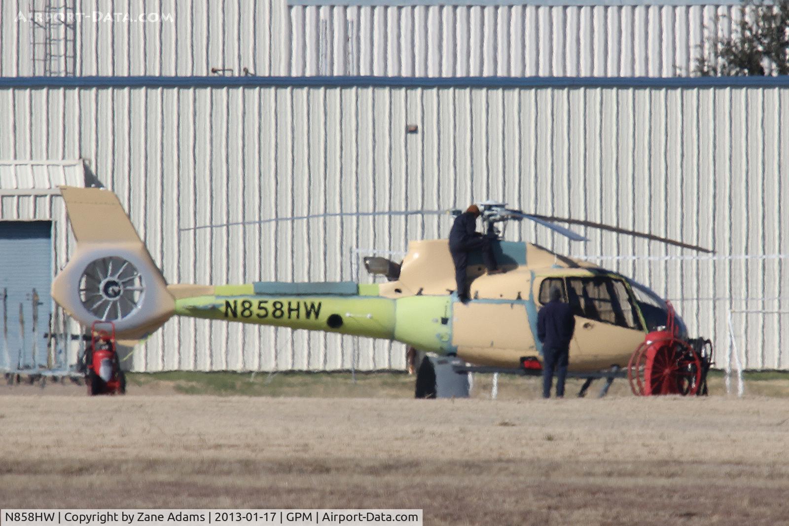 N858HW, 2013 Eurocopter EC-130B-4 (AS-350B-4) C/N 7404, At American Eurocopter - Grand Prairie, TX