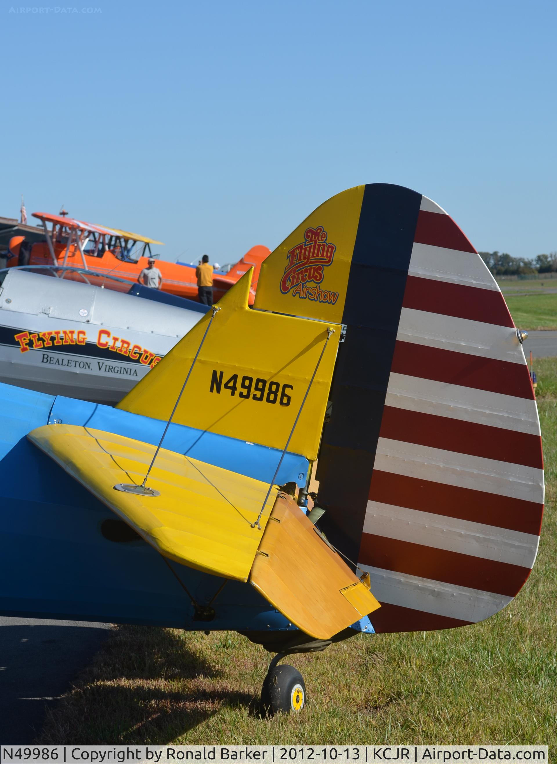 N49986, 1942 Boeing A75N1(PT17) C/N 75-1726, Culpeper Air Fest 2012