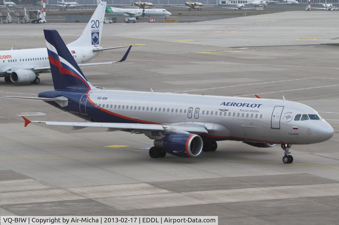 VQ-BIW, 2011 Airbus A320-214 C/N 4579, Aeroflot, Airbus A320-214, CN: 4579, Aircraft Name: V. Glushko