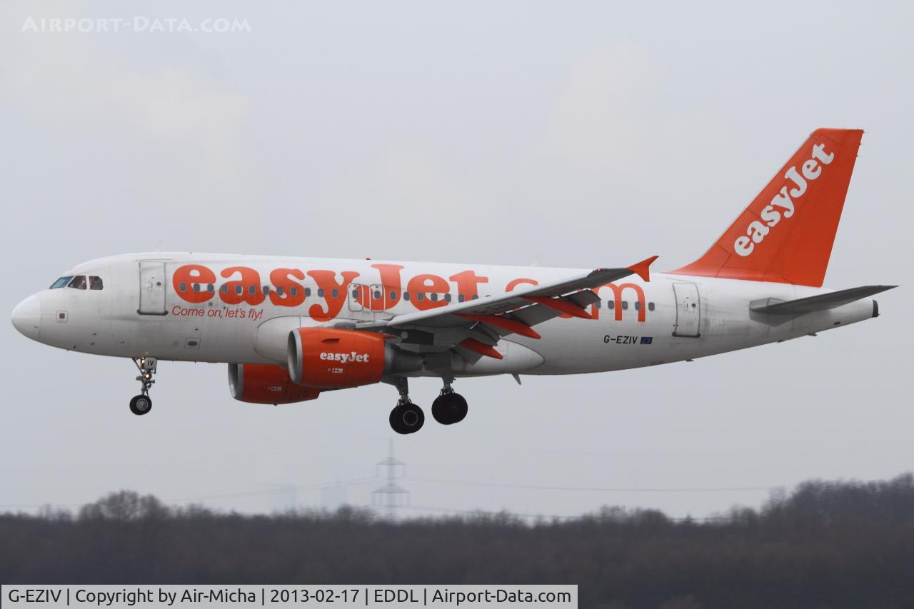 G-EZIV, 2005 Airbus A319-111 C/N 2565, EasyJet, Airbus A319-111, CN: 2565
