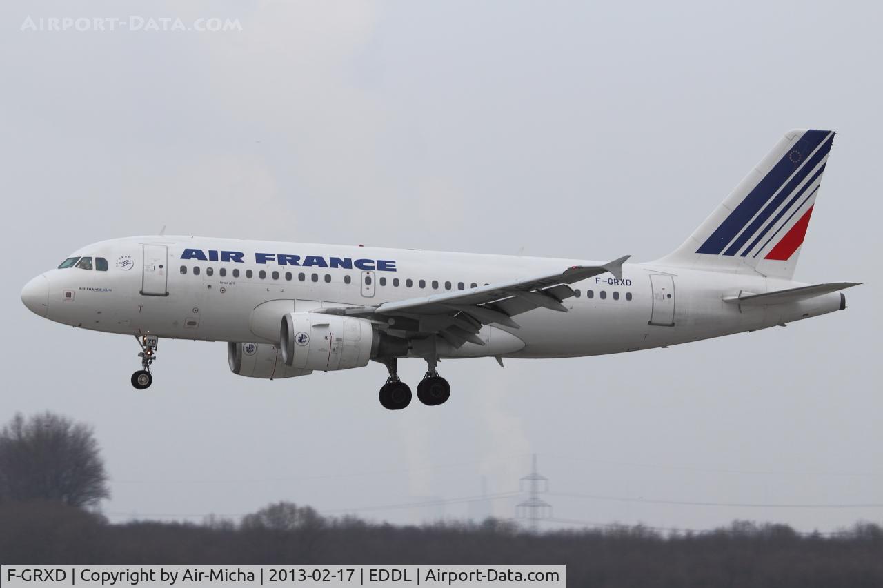F-GRXD, 2002 Airbus A319-111 C/N 1699, Air France, Airbus A319-111, CN: 1699