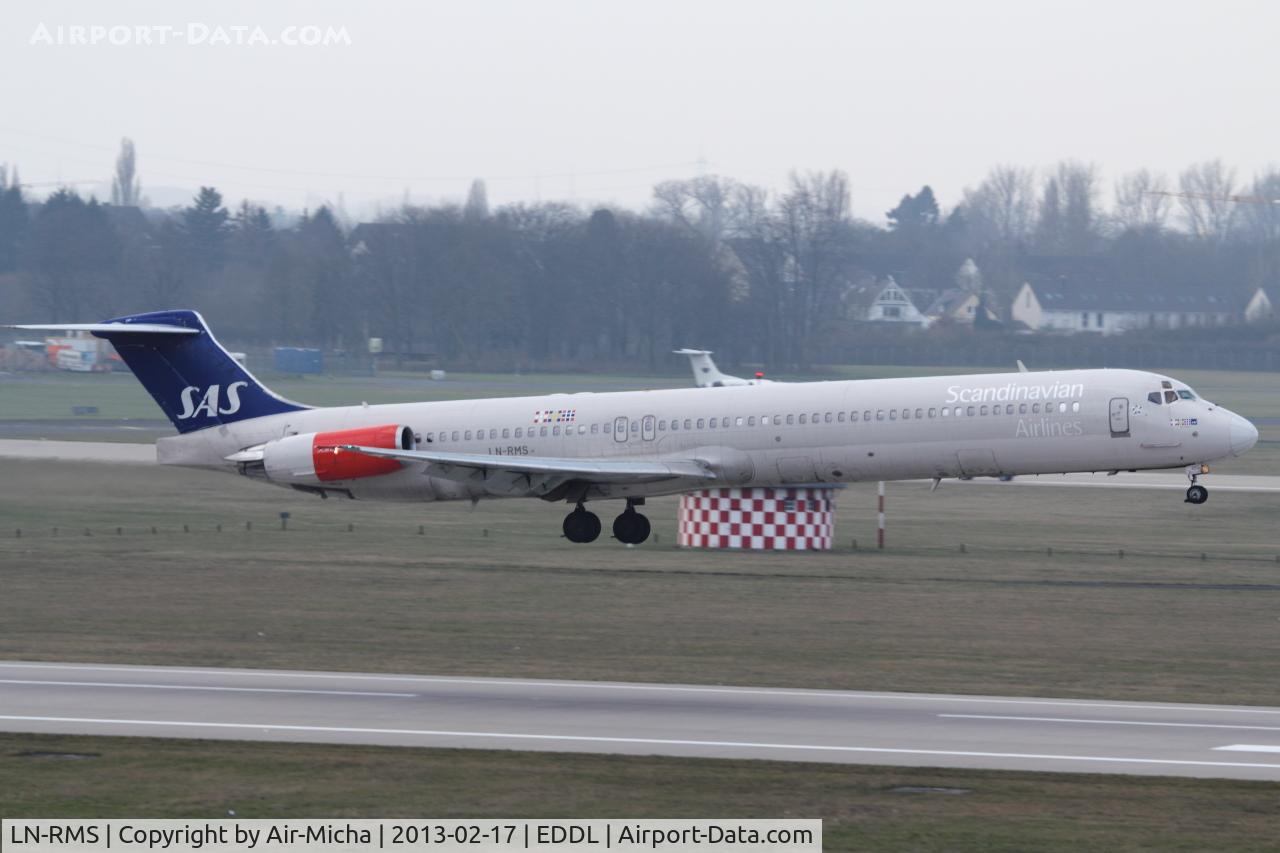 LN-RMS, 1992 McDonnell Douglas MD-82 (DC-9-82) C/N 53368, SAS, McDonnell Douglas MD-82, CN: 53368/2003, Aircraft Name: Nail Viking