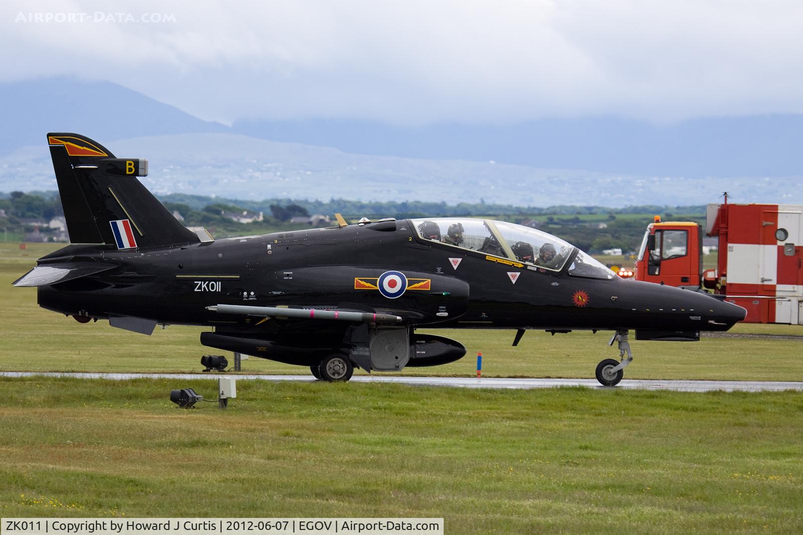 ZK011, 2006 British Aerospace Hawk T2 C/N RT002/1240, Coded B with 4 Squadron