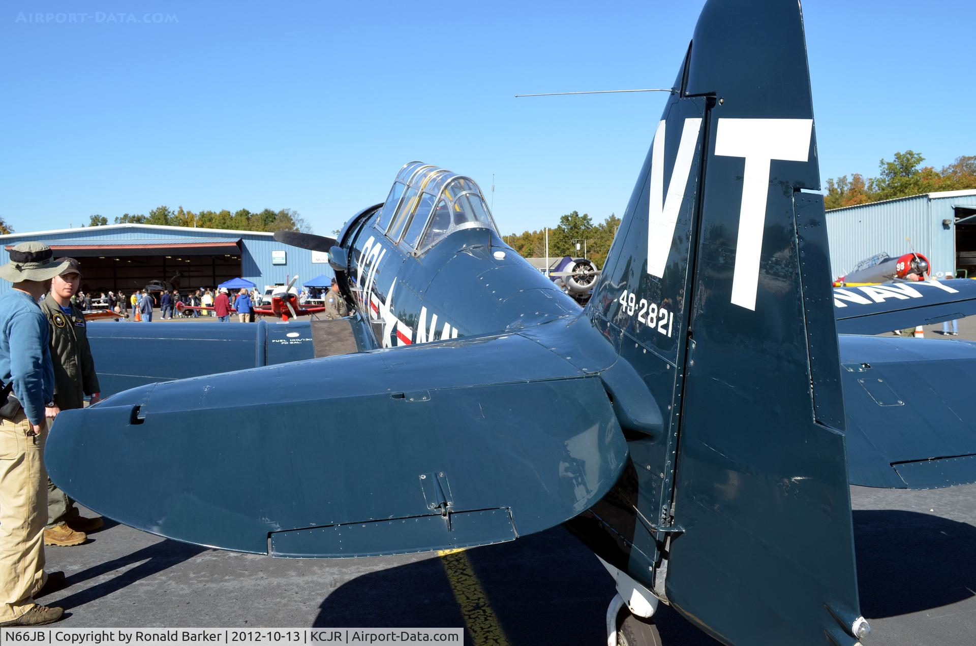 N66JB, 1949 North American T-6G Texan C/N 168-19, Culpeper Air Fest 2012